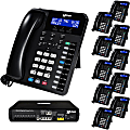 XBLUE X16 Plus Phone System Bundle With 11 XD10 Phones