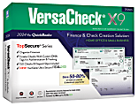 VersaCheck X9 For QuickBooks, 2024, 5 Users, For Windows®, CD/Product Key 1 thumbnail image