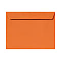 LUX Booklet 9" x 12" Envelopes, Gummed Seal, Mandarin Orange, Pack Of 1,000 1 thumbnail image