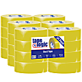 Tape Logic® Color Duct Tape, 3" Core, 2" x 180', Yellow, Case Of 24