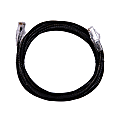 Vericom 28Flex U/UTP Snagless CAT-6 Patch Cable, 14’, Black, RC602014F-MBK