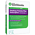 Intuit® QuickBooks® Premier Plus 2021, 1-Year Subscription, For Windows®, Disc/Download
