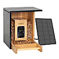 Birdfy® Feeder Bamboo Mini AI-Enabled Bird Feeder with Camera and Solar Panel 1 thumbnail image