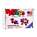 Snapo Building Blocks, Americana Made In Usa Kit, 150 Pieces 1 thumbnail image