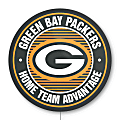 Imperial NFL Home Team Advantage LED Lighted Sign, 23" x 23", Green Bay Packers
