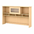 Bush Furniture Cabot 60"W Hutch, Natural Maple, Standard Delivery 1 thumbnail image