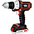 Black & Decker MATRIX 20V MAX Lithium Drill/Driver - Driver Drill - 0.38" Chuck - Cordless - Lithium Ion (Li-Ion)