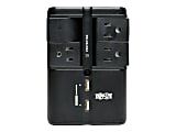 Tripp Lite Surge 4 Outlet 3.4A USB Charger Tablet Smartphone Ipad Iphone - Surge protector - 15 A - AC 120 V - 1800 Watt - output connectors: 4 - black