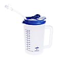 Medline Insulated Carafes, Graduated, 22 Oz, Clear/Blue, Pack Of 48 1 thumbnail image