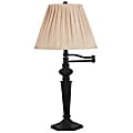 Kenroy Chesapeake Table Lamp, Oil-Rubbed Bronze Base/Gold Shade