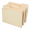Office Depot® Brand File Folders, 1/3 Cut, Letter Size, 30% Recycled, Manila, Pack Of 100 Folders 1 thumbnail image