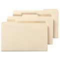 Office Depot® Brand File Folders, 1/3 Cut, Legal Size, 30% Recycled, Manila, Pack Of 100 1 thumbnail image