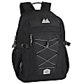 Trailmaker Bungee Backpack With 17" Laptop Sleeve, Black 1 thumbnail image