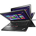 Lenovo ThinkPad Yoga 12 20DL0036US 12.5" LCD 16:9 2 in 1 Ultrabook - 1366 x 768 Touchscreen - In-plane Switching (IPS) Technology - Intel Core i3 i3-5005U Dual-core (2 Core) 2 GHz - 4 GB DDR3L SDRAM - 500 GB HDD - 16 GB SSD - Windows 8.1 Pro 64- 1 thumbnail image