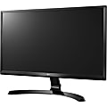 LG 24UD58-B 23.8" 4K UHD LED LCD Monitor - 16:9 - Matte Black, Glossy Black - 3840 x 2160 - 1.07 Billion Colors - FreeSync - 250 Nit - 5 ms - HDMI - DisplayPort 1 thumbnail image
