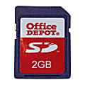 Office Depot® Brand 60x Secure Digital Memory Card, 2GB