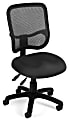 OFM Mesh Comfort Series Fabric Mid-Back Ergonomic Task Chair, Black