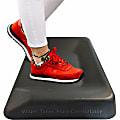 Uncaged Ergonomics Active Standing Desk Mat 20x34" Non Flat Contoured Anti-Fatigue Comfort Cushion Floor Mat for Stand Up Office Desks 1 thumbnail image