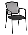 Mammoth Office Products Mesh-Back Stackable Guest Chair, Flack
