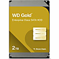 Western Digital Gold WD2005FBYZ 2 TB Hard Drive - 3.5" Internal - SATA (SATA/600) - Server, Storage System Device Supported - 7200rpm - 512n Format - 5 Year Warranty