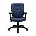 Global® Synopsis Tilter Chair, Mid-Back, 39 1/2"H x 24 1/2"W x 26 1/2"D, Admiral/Black 1 thumbnail image