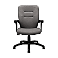 Global® Synopsis Tilter Chair, Mid-Back, 39 1/2"H x 24 1/2"W x 26 1/2"D, Slate/Black 1 thumbnail image