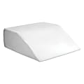 AllSett Health® Leg-Elevation Wedge Memory Foam Pillow, 8”H x 21”W x 24”D, White 1 thumbnail image