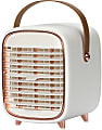 TJ Riley A/C Portable Fan, 6" x 6-5/8", White 1 thumbnail image