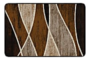 Flagship Carpets Waterford Rectangular Area Rug, 4' x 6', Chocolate 1 thumbnail image