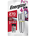 Energizer Vision HD Compact Flashlight - LED - 270 lm Lumen - 3 x AA - Battery - Metal - Chrome - 1 Each