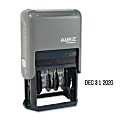 Xstamper Economy Self-Inking 4-Year Dater - Date Stamp - Black - Plastic - 1 Each 1 thumbnail image