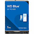 Western Digital Blue WD10SPZX 1 TB Hard Drive - 2.5" Internal - SATA (SATA/600) - Notebook Device Supported - 5400rpm - 2 Year Warranty - 1 Pack