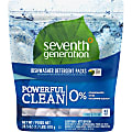 Seventh Generation Dishwasher Detergent - Free & Clear Scent - 45 / Packet - 360 / Carton - Clear 1 thumbnail image
