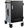 Anywhere Cart 36 Bay Pre-Wired USB-C Cart - 4 Casters - 5" Caster Size - Metal - 26" Width x 26" Depth x 44" Height - For 36 Devices 1 thumbnail image