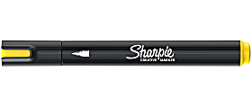 Sharpie Creative Marker, Water-Based Acrylic Marker, Bullet Tip, Yellow, 1 Count 1 thumbnail image