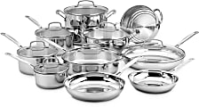 Cuisinart® Chef’s Classic Cookware Set, Silver 1 thumbnail image