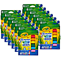 Crayola Pip Squeaks Washable Coloring Book Markers, Set Of 12 Packs, Broad Point, Assorted Colors, 8 Markers Per Pack 1 thumbnail image