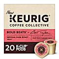 Keurig Coffee Collective Bold Beats Single-Serve K-Cup Pods, Medium-Dark Roast Coffee, 20 Count 1 thumbnail image