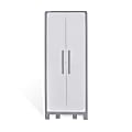 Inval 72"H Storage Cabinet/Wardrobe, Gray