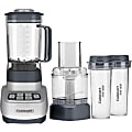Cuisinart VELOCITY Ultra Trio BFP-650GM Food Processor - 3 Cup (Capacity) - 1.75 quart (Capacity) - 4 Speed - Silver, Gun Metal 1 thumbnail image