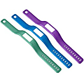 Garmin vívofit Bands For vivofit Trackers, Purple/Teal/Blue, 3-Pack