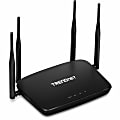 TRENDnet AC1200 Dual Band WiFi Router; TEW-831DR; 4 x 5dBi Antennas; Wireless AC 867Mbps; Wireless N 300Mbps; Business or Home Wireless AC Router for High Speed Internet; MU-MIMO Support - AC1200 Dual Band WiFi Router