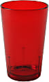 Cambro Del Mar Styrene Tumblers, 8 Oz, Ruby Red, Pack Of 36 Tumblers 1 thumbnail image