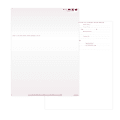 Laser 2-Sided Healthcare Medical Billing Statements,  1-Part, 8-1/2" x 11", Burgundy, Pack Of 1,000 Sheets - WLCS104BK1000 1 thumbnail image