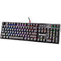 BLOODY GAMING RBG OPTICAL MECHANICAL KEYBOARD, BLUE SWITCH - Cable Connectivity - USB Interface Multimedia Hot Key(s) - B820R 1 thumbnail image
