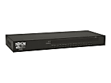 Tripp Lite 16-Port Rackmount USB / PS2 KVM Switch w/ On-Screen Display 1U - KVM switch - 16 x KVM port(s) - 1 local user - rack-mountable 1 thumbnail image