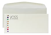 Custom Full Color #10 Flat Print Envelopes With Moisture/Gum-Seal, 4-1/8" x 9-1/2", Bright White Woven, Box Of 250 Envelopes 1 thumbnail image