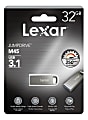 Lexar® JumpDrive® M45 USB 3.1 Flash Drive, 32GB, Silver, LJDM45-32GABSLNA 1 thumbnail image