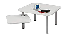 Alba TBZOE1 Coffee Table, Square, White 1 thumbnail image
