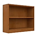 Bush® Furniture Universal 30"H 2-Shelf Bookcase, Natural Cherry, Standard Delivery 1 thumbnail image